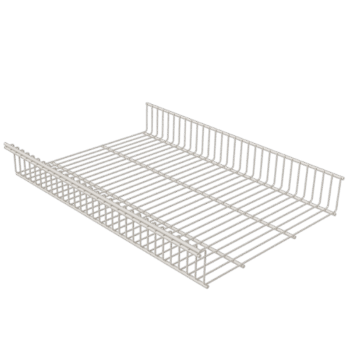 Корзина стационарная  903*340*85 (по 5 шт) Белый-ral9016